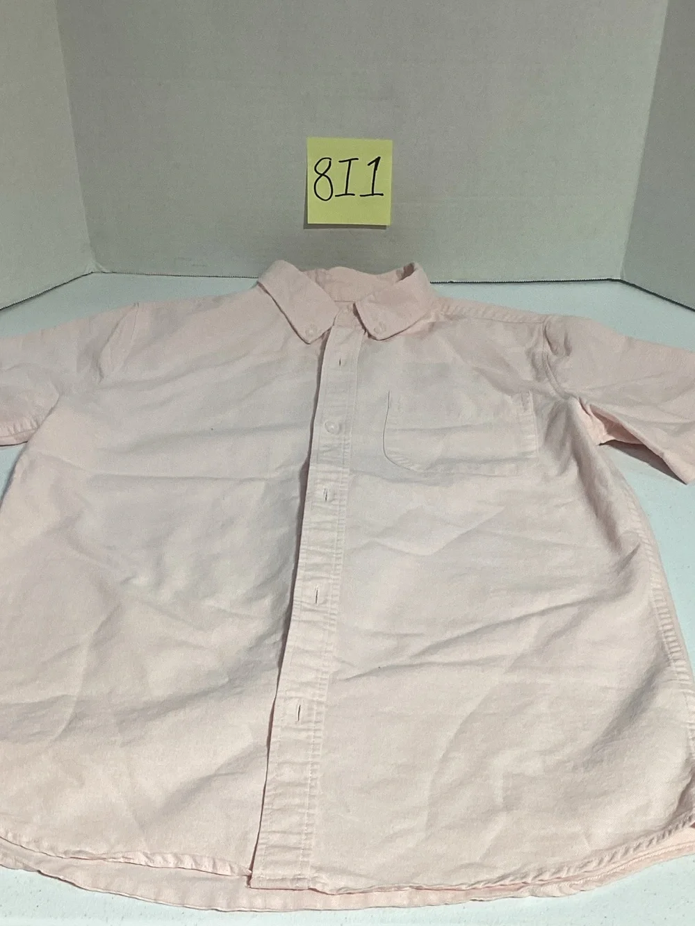 Old Navy Light Pink Casual Button-Down Shirt